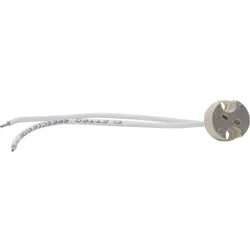 Kopp 216201082 Niedervolt-Halogenfassung, für Lampen mit G4- GX5,3- GY6,35-Fassung, Farbe: weiß  - 10 Stück