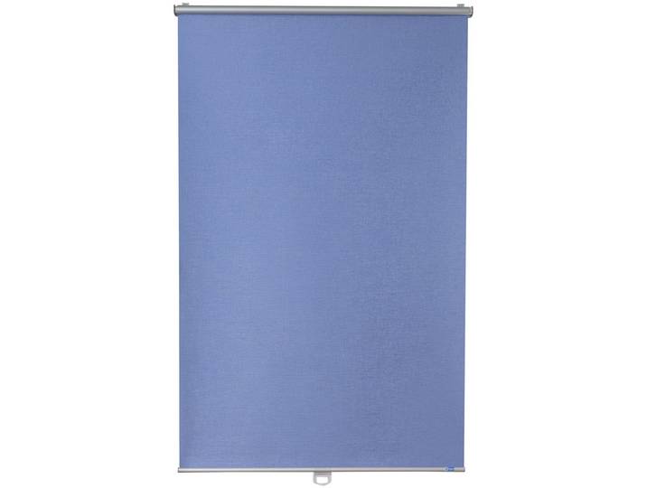 Springrollo K-HOME Anna Gr. 12, blau (jeansfarben, grau, weiß), B:55cm H:150cm, Polyester, Rollos, Springrollo