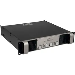 Psso QCA-10000 MK2 4-Kanal-Endstufe SMPS (Endstufe, Verstärker), Effektgerät, Silber