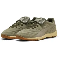 PUMA King Indoor Suede Sneaker 02 - lux army/creamy vanilla 48
