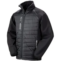 Result Black Compass Softshell-Steppjacke, black/grey, 3XL
