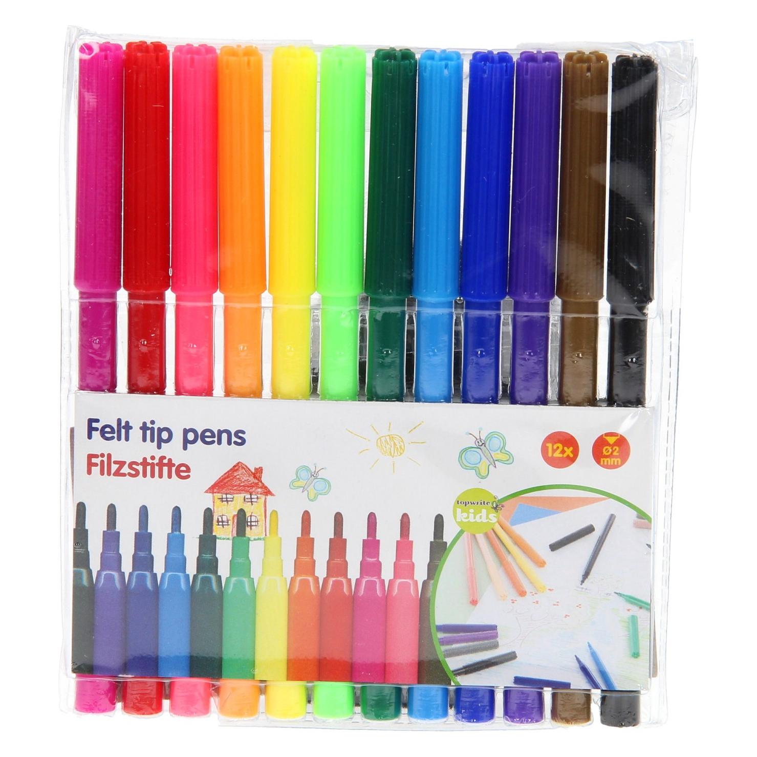 Topwrite Kids Filzstift Normale Spitze (12x) (E8711252521022)