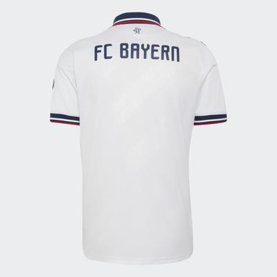 Fußballtrikot ADIDAS PERFORMANCE "FCB A JSY", Herren, Gr. L, weiß, Obermaterial: 100% Polyester, Trikots Fußballtrikot, für Erwachsene, aus Polyester, Topseller