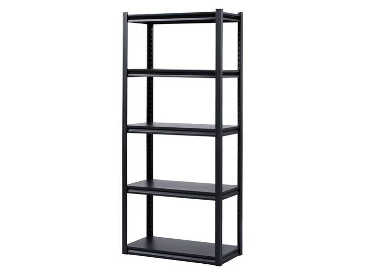 Étagère de Rangement - DUOKU - 5 Niveaux - Métal Noir - 32 Po L x 16 Po P x 72 Po H - 2000 lb Capacité