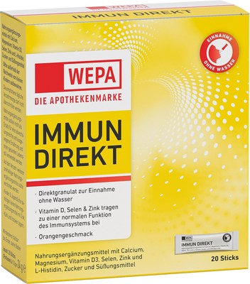 WEPA Apothekenbedarf GmbH & Co KG WEPA Immun Direkt Sticks Pulver 20 St 17935108