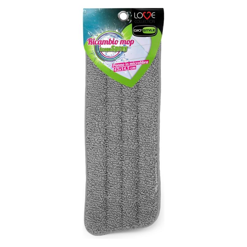 Giostyle GIO'STYLE Mainama Mikrofaser-Haarbürste mit Sprühfunktion, 40 cm, 8009115043096 (GIOSTYLE)