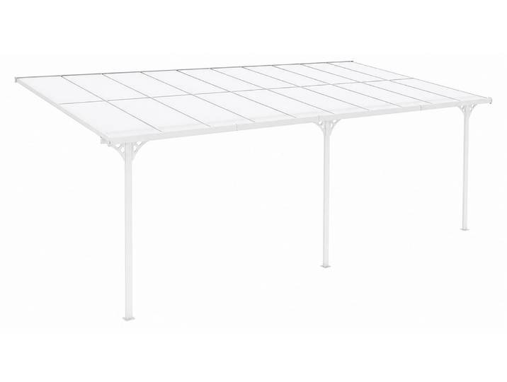 Westmann Alu Terrassenüberdachung Bruce 617 Weiß 300x617x270 cm