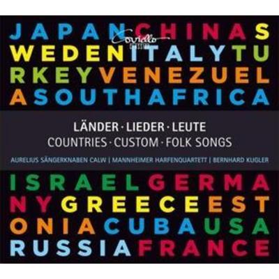 Länder-Lieder-Leute-Eine musikalische Weltreise - Kugler,Aurelius Sängerknaben,Mannheimer Harfenqu, CD
