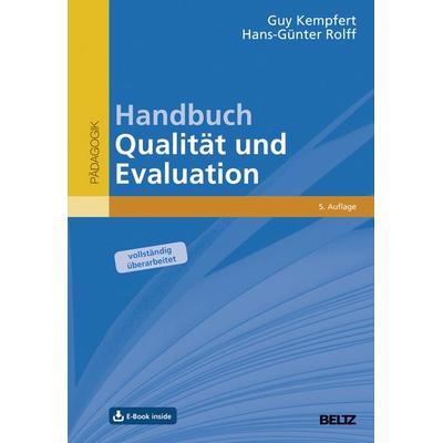 Handbuch Qualität und Evaluation, Set von Guy Kempfert,Hans-Günter Rolff, Beltz Verlagsgruppe GmbH & Co. KG, 978-3-407-83194-1