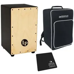 Latin Percussion LP1426 Adjustable Cajon mit Tasche und Pad (Perkussion), Perkussion