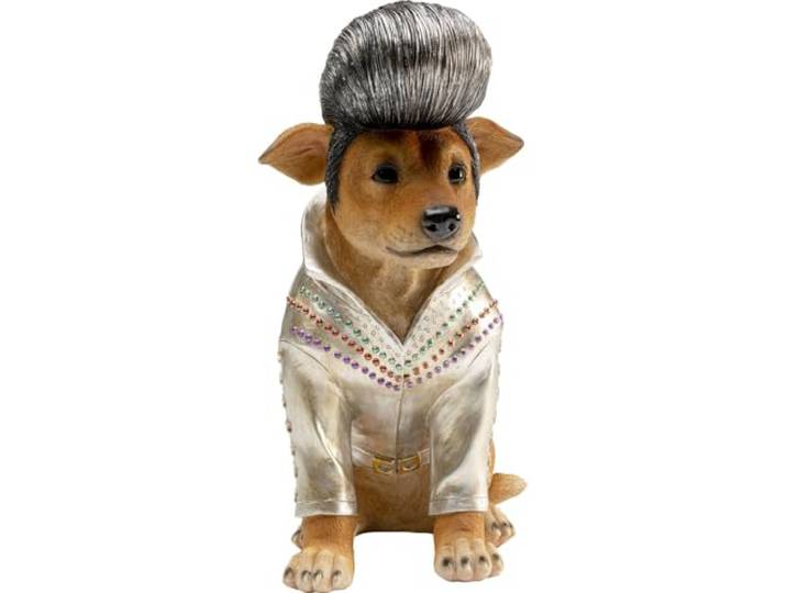 Kare Design Tirelire King Dog - 33 cm de Hauteur - Multicolore - Motif Chien - pour Enfants - Décoration
