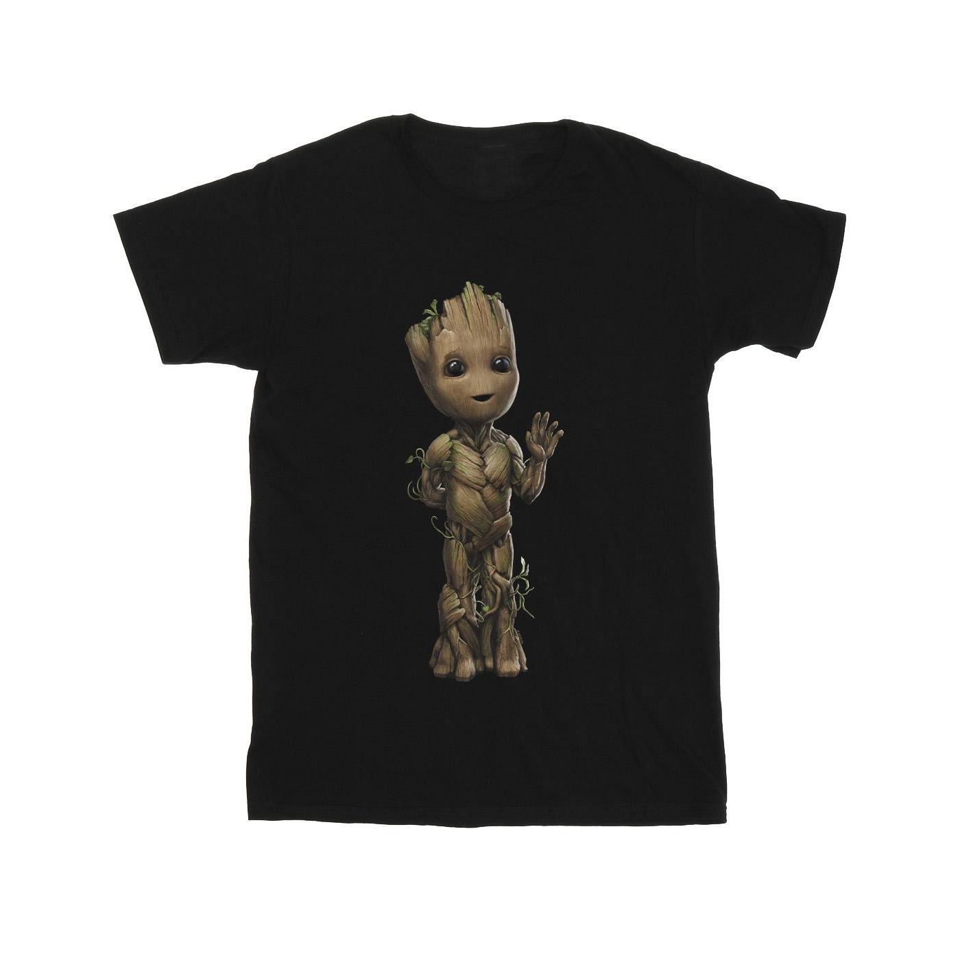 Marvel - "I Am Groot" T-Shirt für Herren (Schwarz)