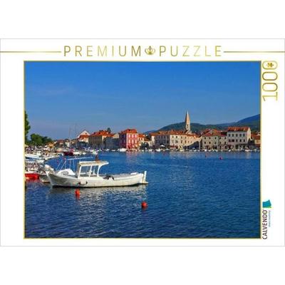 CALVENDO Puzzle Hafen in Stari Grad | 1000 Teile Lege-Größe 64x48cm Foto-Puzzle für glückliche Stunden, Game von , Calvendo Puzzle