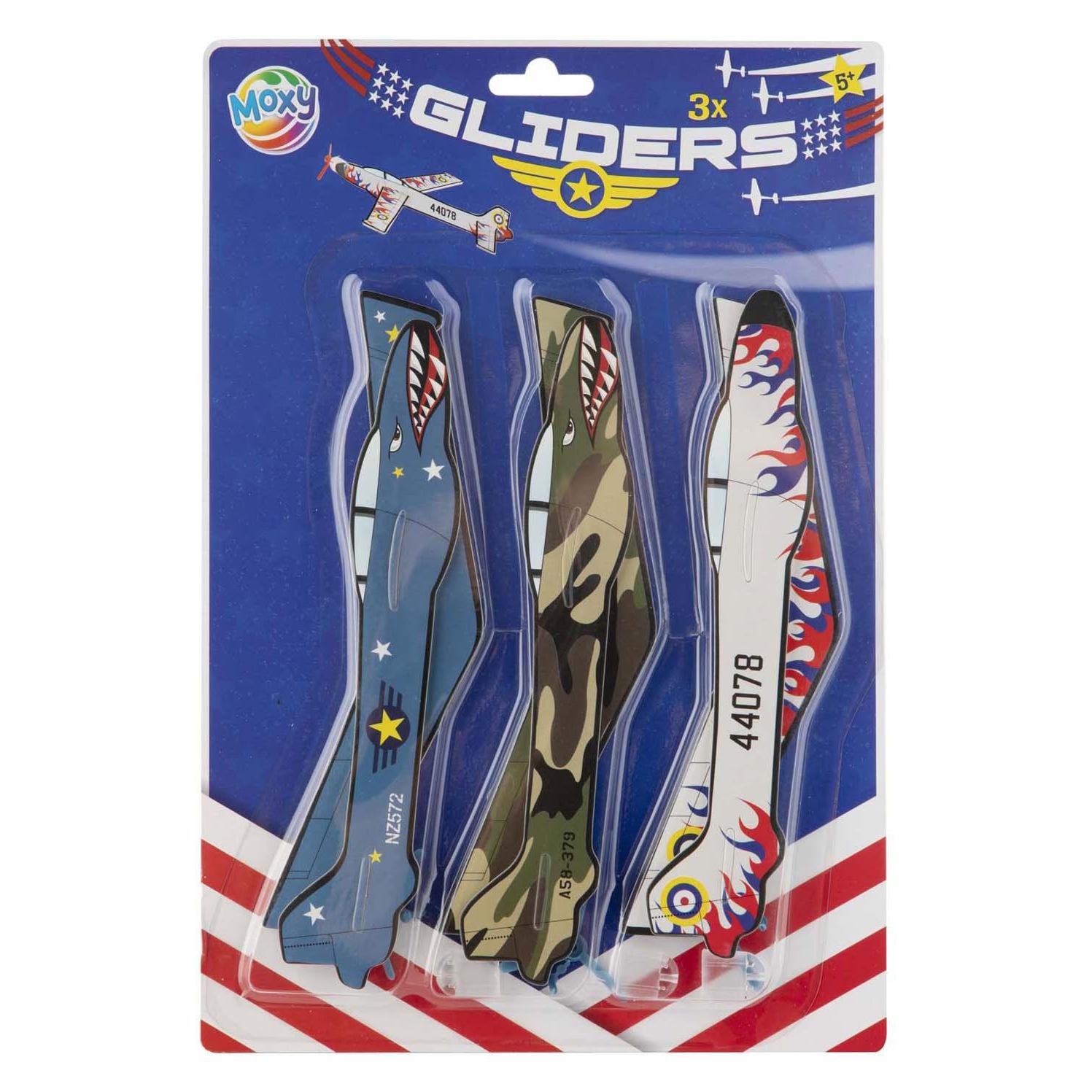 Grafix Flugzeuge Schaumstoff, 3er Set (57457202)