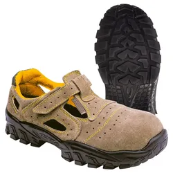 Sicherheitssandalen S1P "NEW BRENTA" TECHNO - 39 - braun