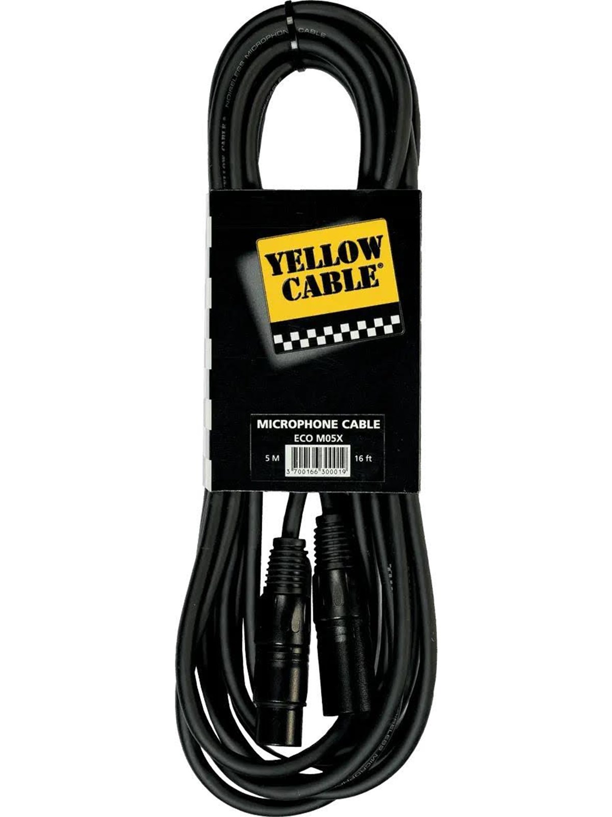 Yellow Cable M05X - XLR/XLR 5m.