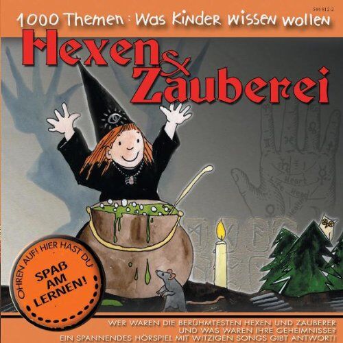 Angela Lenz - 1000 Themen - CDs. Wissenwertes für Kinder: 1000 Themen - Was Kinder wissen wollen: Hexen und Zauberei. CD. - Preis vom 09.10.2026 07:28:09 h