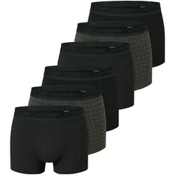 uncover by SCHIESSER Herren Trunk Cotton Serie 6er Pack