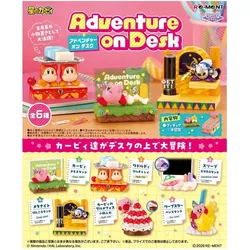 Re-Ment Kirby Adventure on Desk figurines mini Blind Box Display (6)
