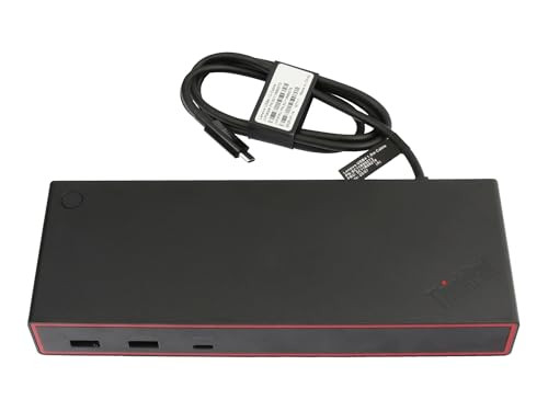 Lenovo ThinkPad Smart Dock 5500 Dockingstation - USB4, HDMI, DisplayPort, USB-C, Ethernet - Zwart