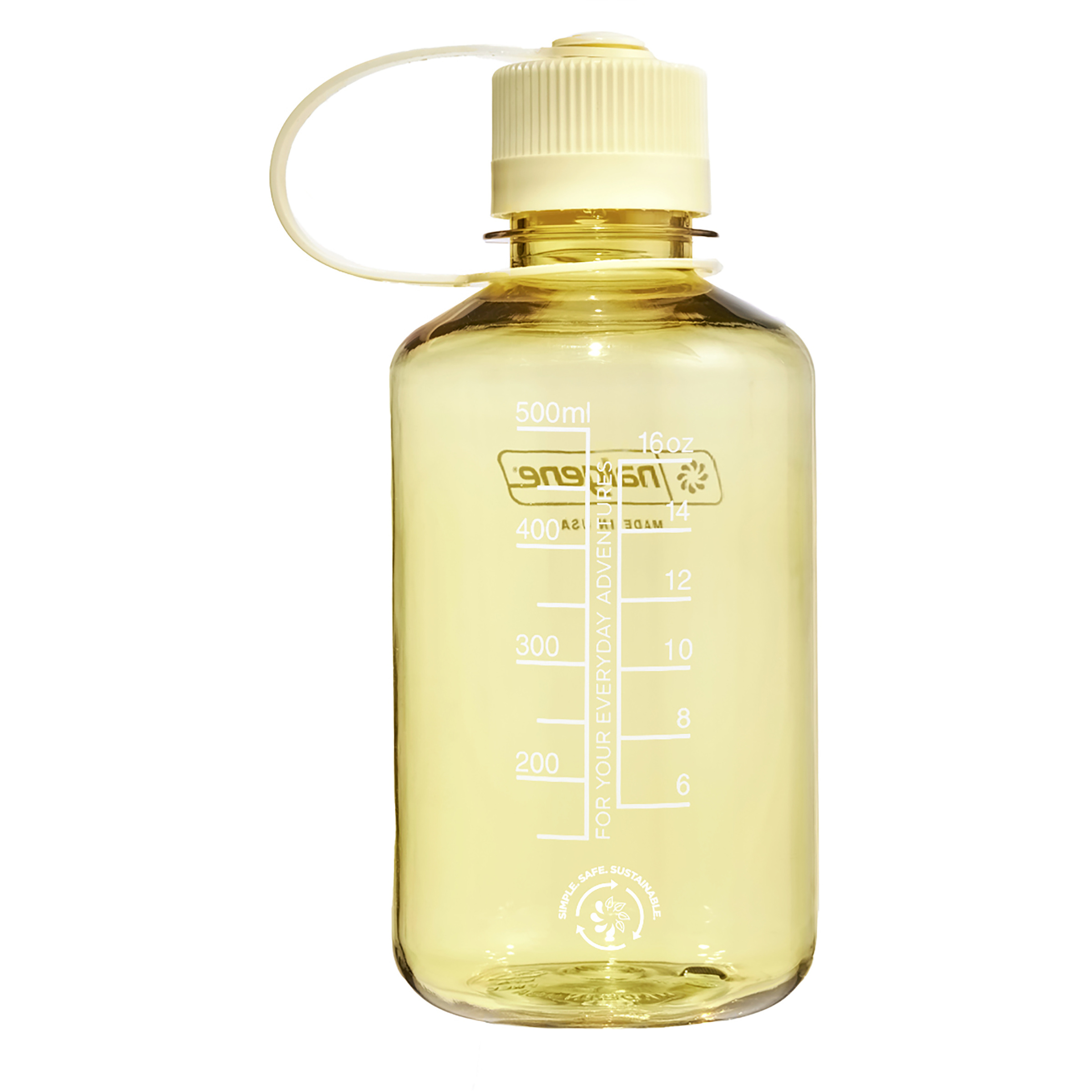 Nalgene EH Sustain Trinkflasche Trinkflaschen gelb Größe 1L Trekking