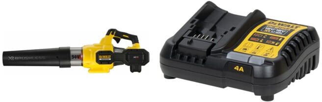 Set DEWALT Flexvolt Akku-Axialgebläse 54V, Basisversion DCMBA572N-XJ + System-Schnellladegerät (10,8-18Volt)
