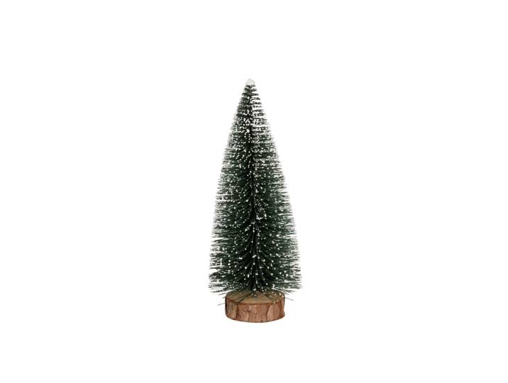 Weihnachtsbaumschmuck in Grün, Braun und Weiß H2O