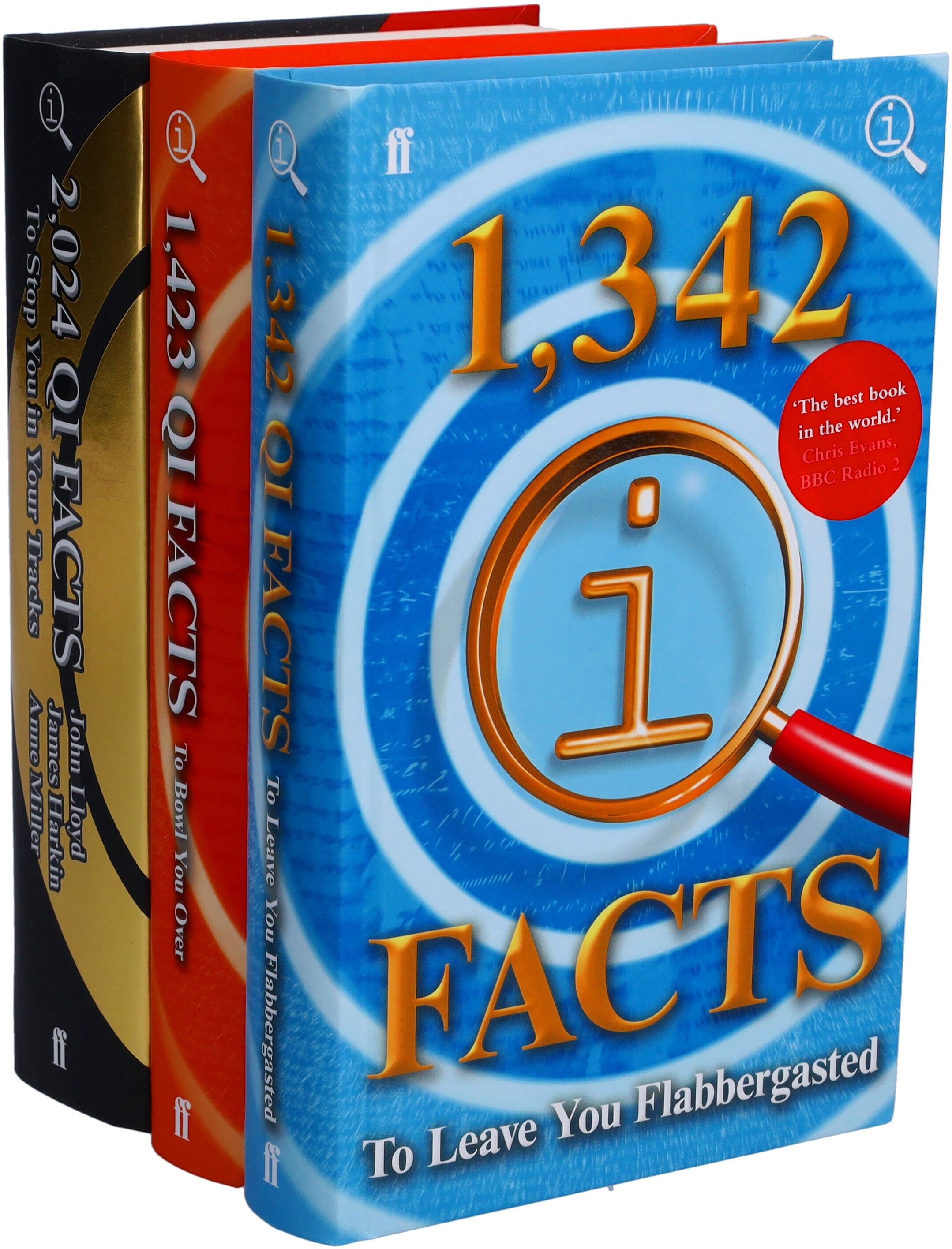 QI Quite Interesting Facts Series 3 Books Collection Set - Non Fiction - Hardback Faber & Faber