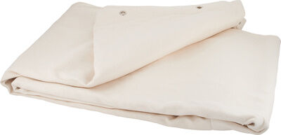 Stairville Curtain 500g/m² 3.0x4.0m Cream Weiß