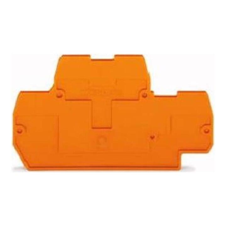 WAGO GmbH& Co. KG Abschluss-/Zwischenplatte 2mm, orange 870-519 (0456350)