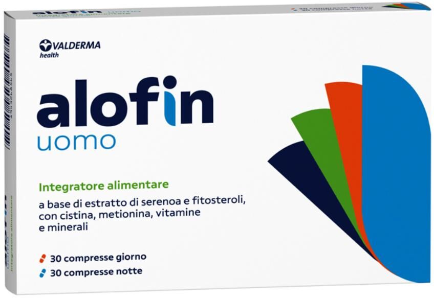 Valderma Alofin Uomo, 60 Compresse