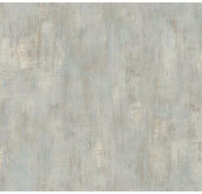 Antonina Vella Conrete Patina Blue Wallpaper