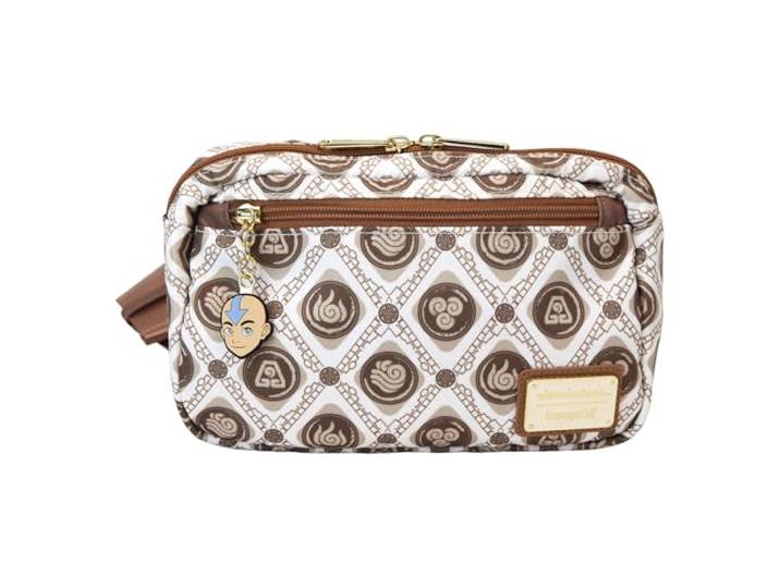 Loungefly Nickelodeon Avatar The Last Airbender Nylon Sling Bag, Meerkleurig