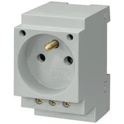 Siemens 5TE6803 Steckdose 16A mit Erdungsstift nach CEE 7 für Verteilereinbau