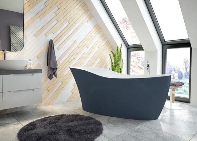 Hoesch Badewanne Namur Lounge 1900x900 freistehend Solique 4493.112305