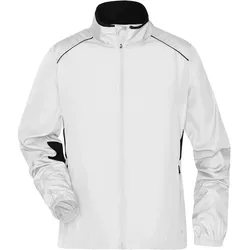 Damen Performance Laufjacke "JN475" - M - white/black
