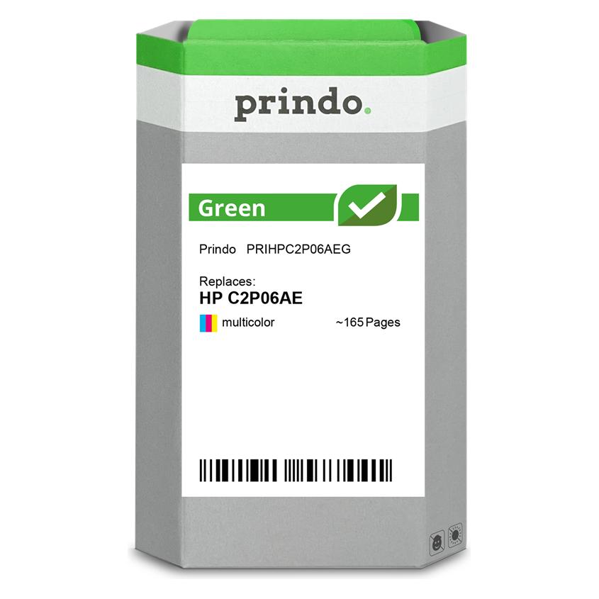 Prindo kompatibel mit HP 62 mehrere Farben (PRIHPC2P06AEG)