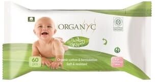 Organyc Toalhetes Bebé Bio 60 Unds