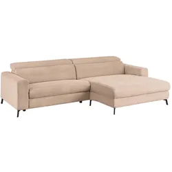 ECKSOFA LAISKA Taupe Cord