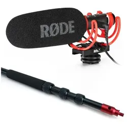 RØDE Mikrofon Videomic NTG mit Boompole, Mikrofon