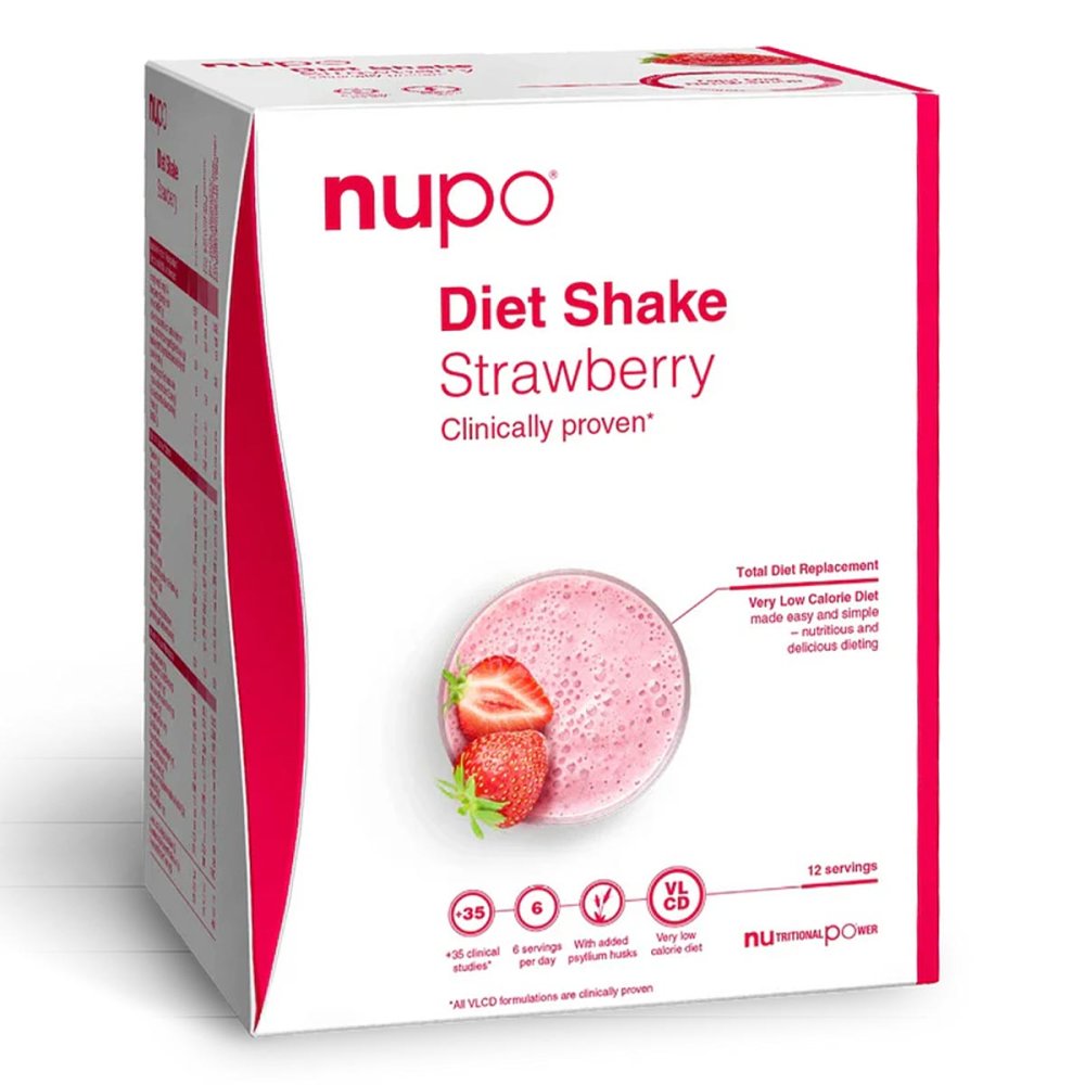 Nupo ApS Nupo Diet Shake - Strawberry 12 Portionen 08106147