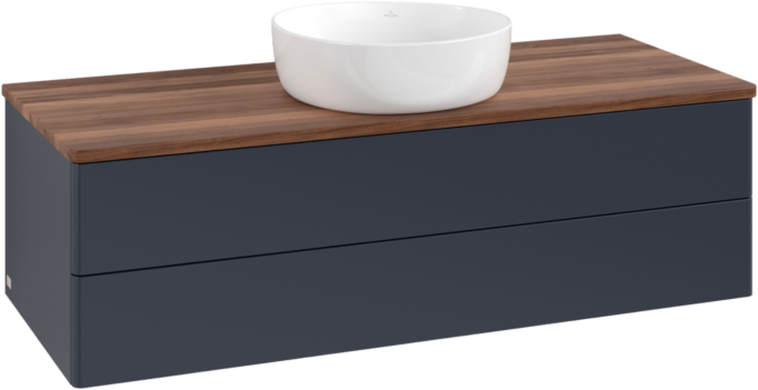 Villeroy und Boch Villeroy & Boch Antao Waschtischunterschrank 1200x360x500mm L21012HG mit Beleuchtung FK/AP: HG/2
