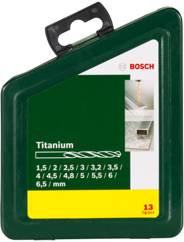 Bosch Metallbohrer-Set HSS-TiN, 13-teilig (2607019436)