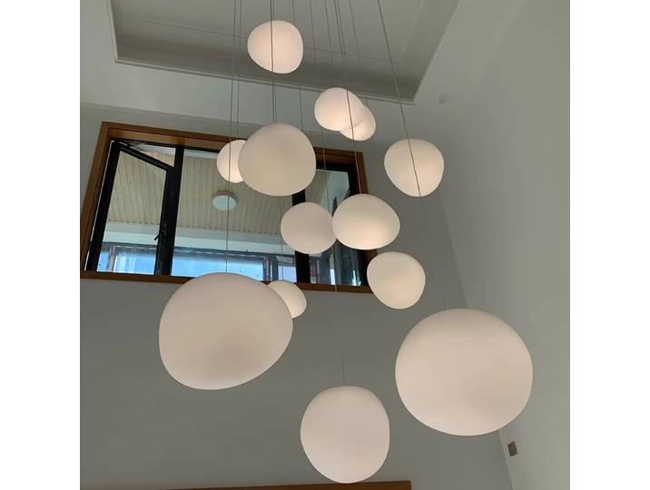 Lampes suspendues à LED pour la décoration intérieure moderne, lustres pour escaliers, lampes pour salon, éclairage intérieur.