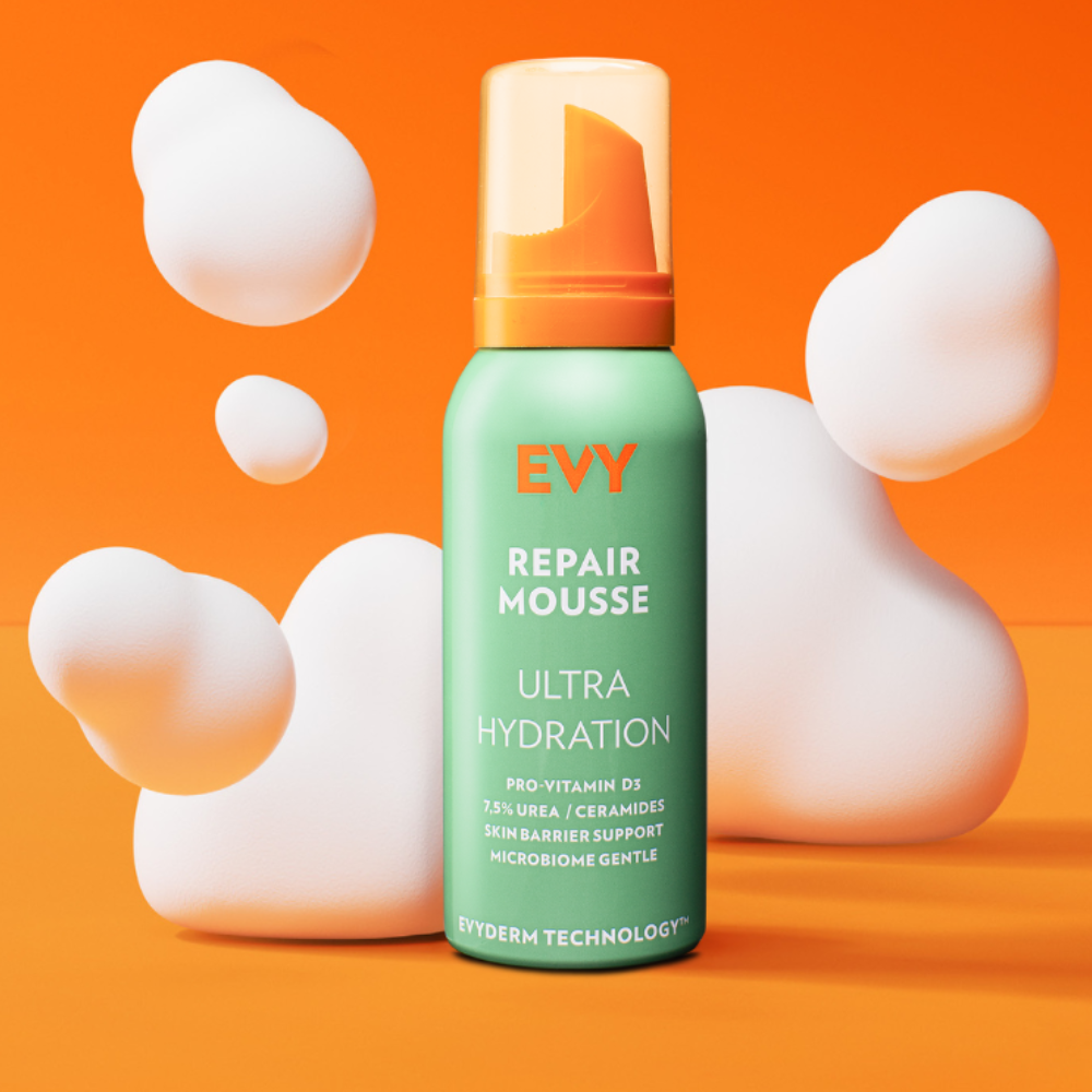 Evy Technology Repair Mousse Ultra Hydration Face and Body 100mL