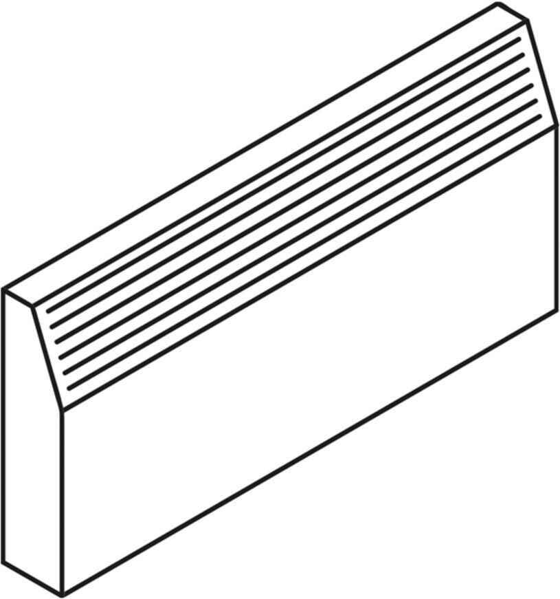 Säbu Elektro Wandheizer mit Thermostat Leistung 2000 W (3235)