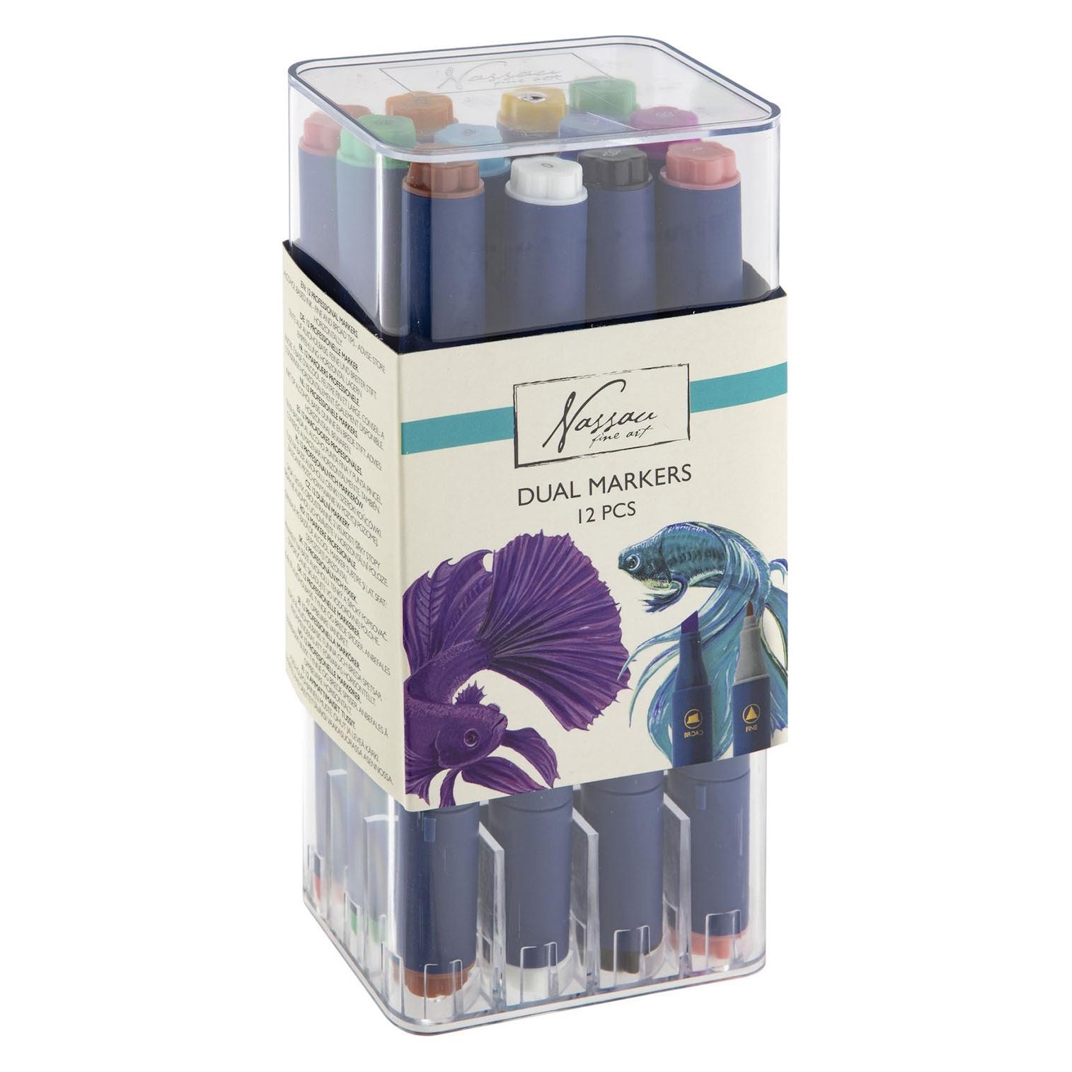 Legind Round dual markers 12 pcs (12x) (AR0103/23GE)