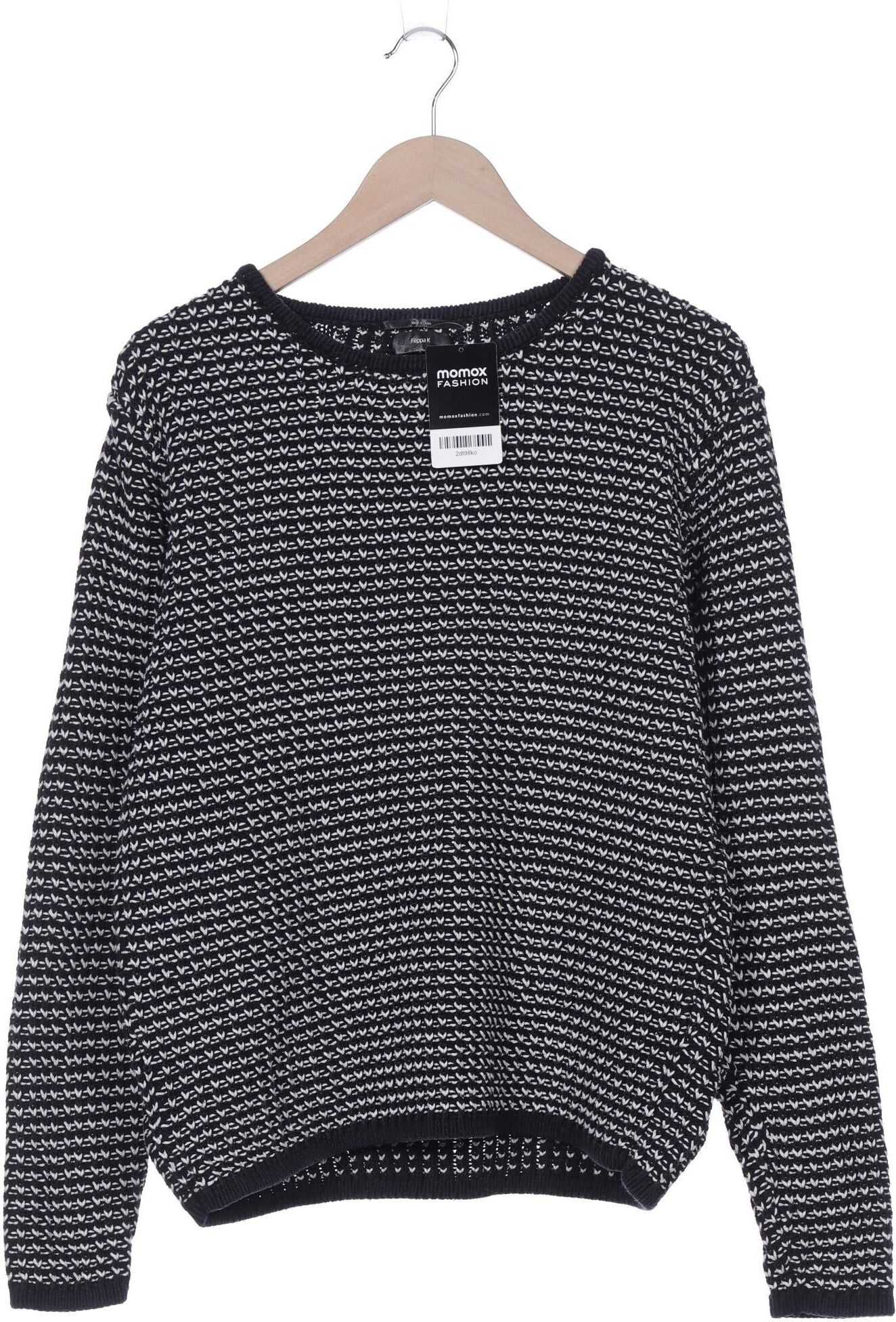 Filippa K Damen Pullover, Schwarz, Gr. S, Baumwolle - Second Hand