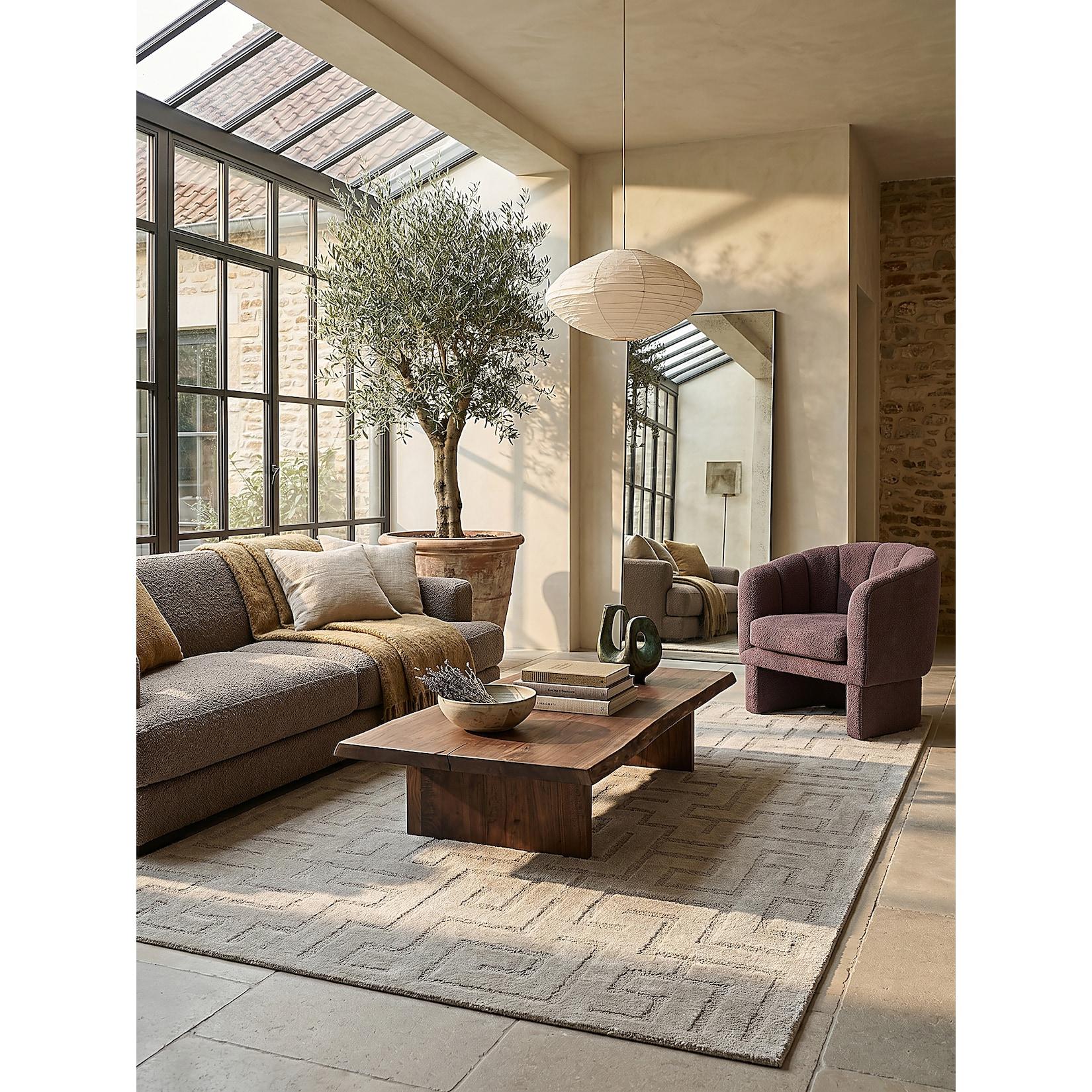 Teppich Pflegeleicht Beige 200x280 cm - MUOTA Kadima Design
