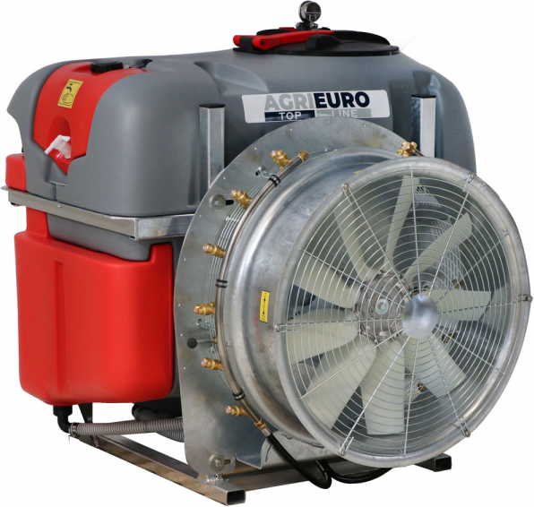AgriEuro TOP-LINE Gebläsespritze Gray 400/70 mit Traktoranschluss zum Sprühen - Fassungsvermögen 400 l - Pumpe AR713
